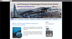 Desktop Screenshot of perencanaanstruktur.com